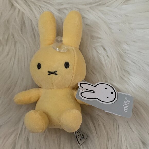 miffy Other - MIFFY Mini Stuffed Plush in Pale Yellow 6"